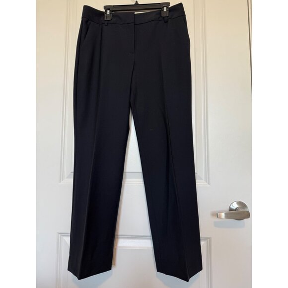 Talbots Heritage Womens Dress Pants 6P Petite Black Wool Blend Office - Picture 1 of 7